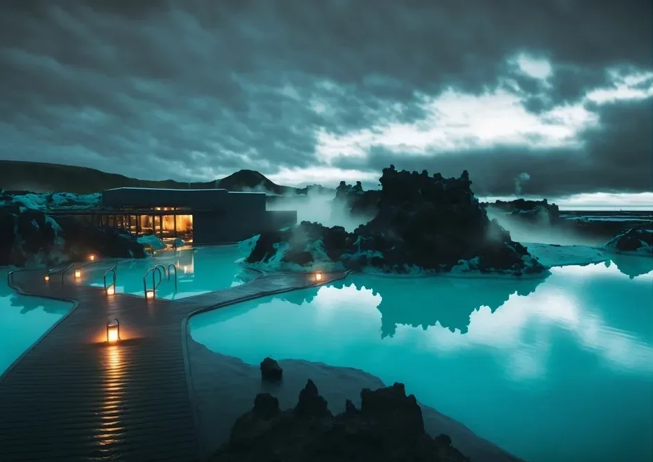 best time to visit Iceland (blue lagoon)