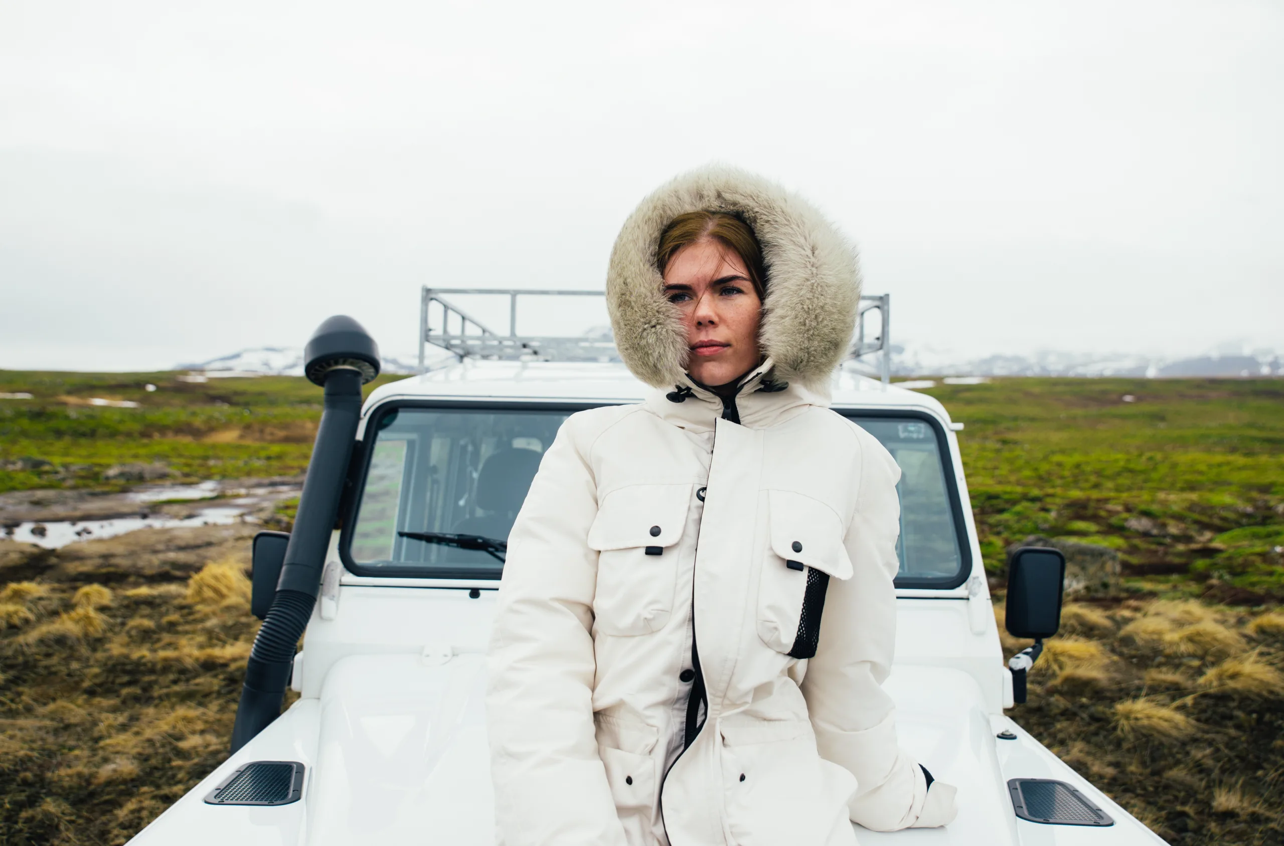 best time to visit Iceland girl