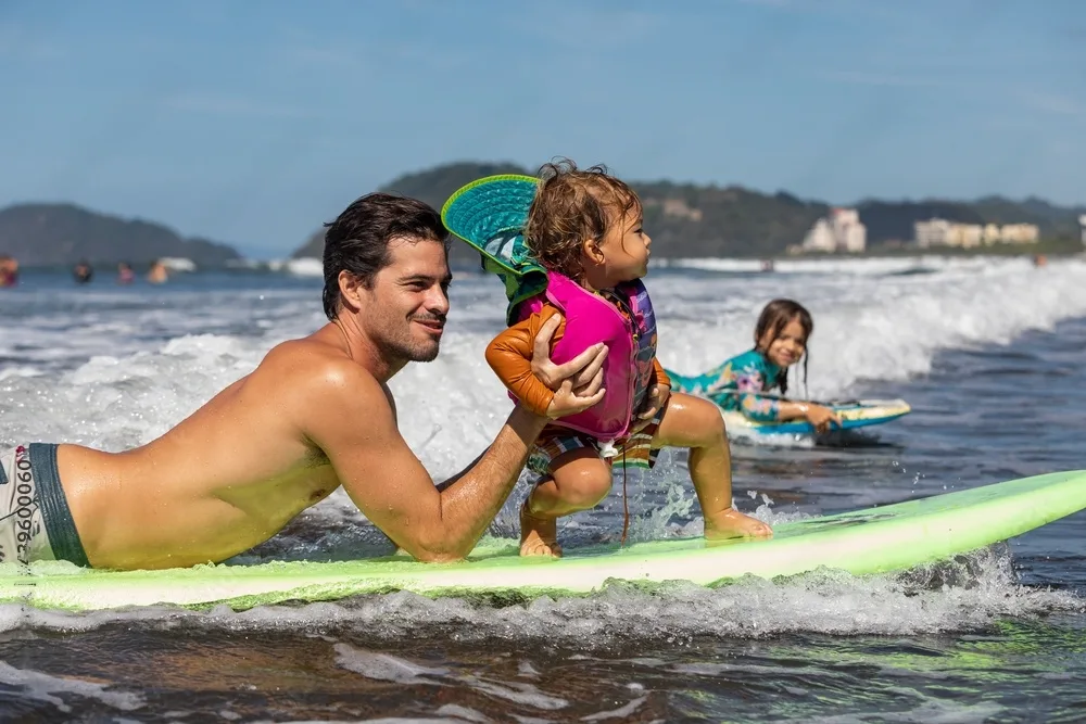 family friendly surfing locations kids