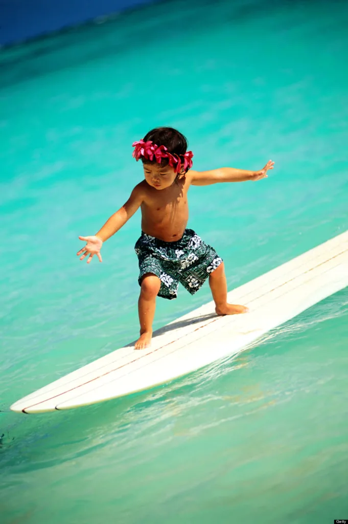 family friendly surfing locations with kids