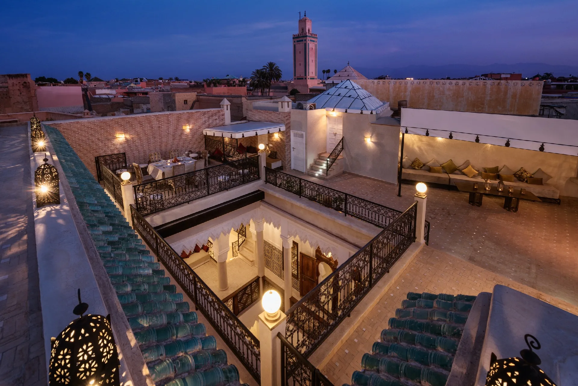 best time in Morocco Country terraces